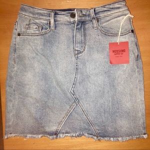 High Waisted Jean Skirt